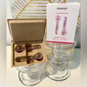 SONÄGE Baby Frioz Mini Ice Globes | Cryotherapy Facial Massage Tool